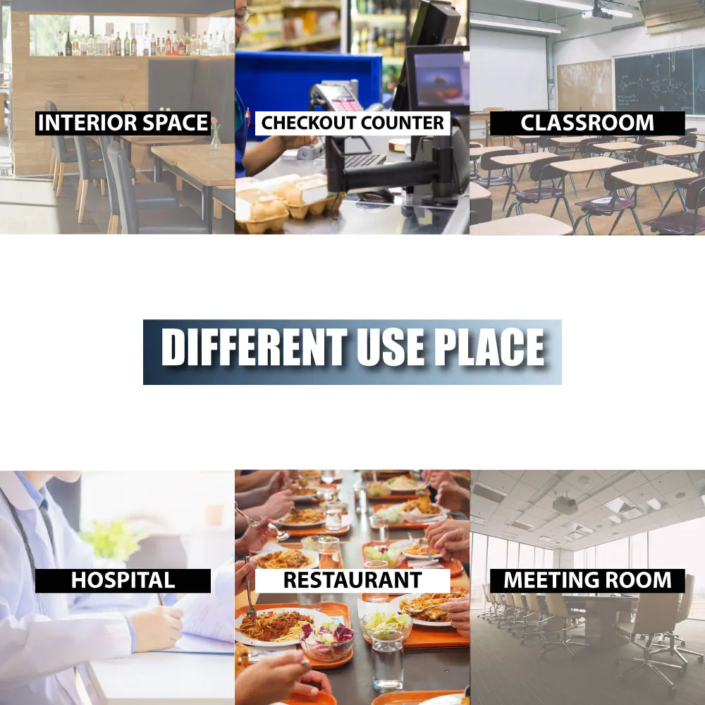 Новый прозрачный акриловый щит защита для Чипса одного/двух человек