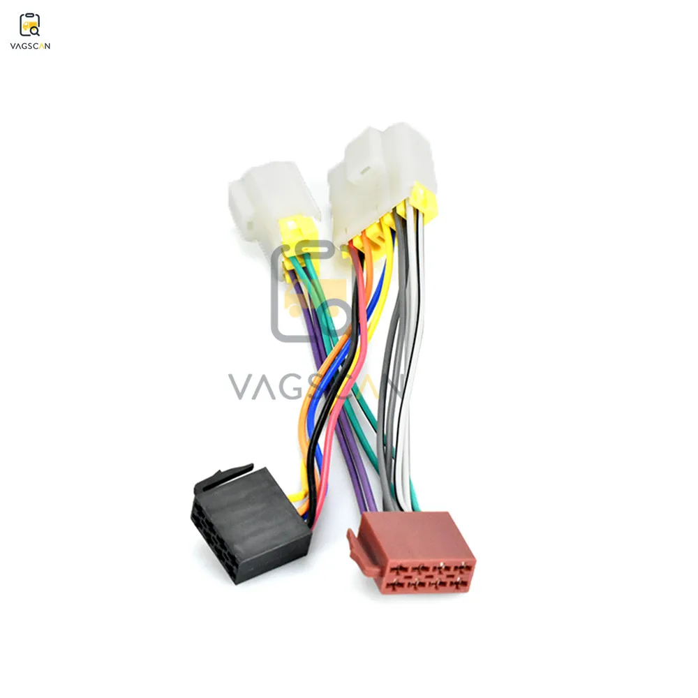 12 019 автомобильный стерео ISO жгут проводов радиоадаптер для Nissan Maxima Micra патрульный