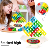 puzzle games baby stacking blocks wood kids montessori toys melissa and doug stacking blocks balancin tetra tower game rainbow
