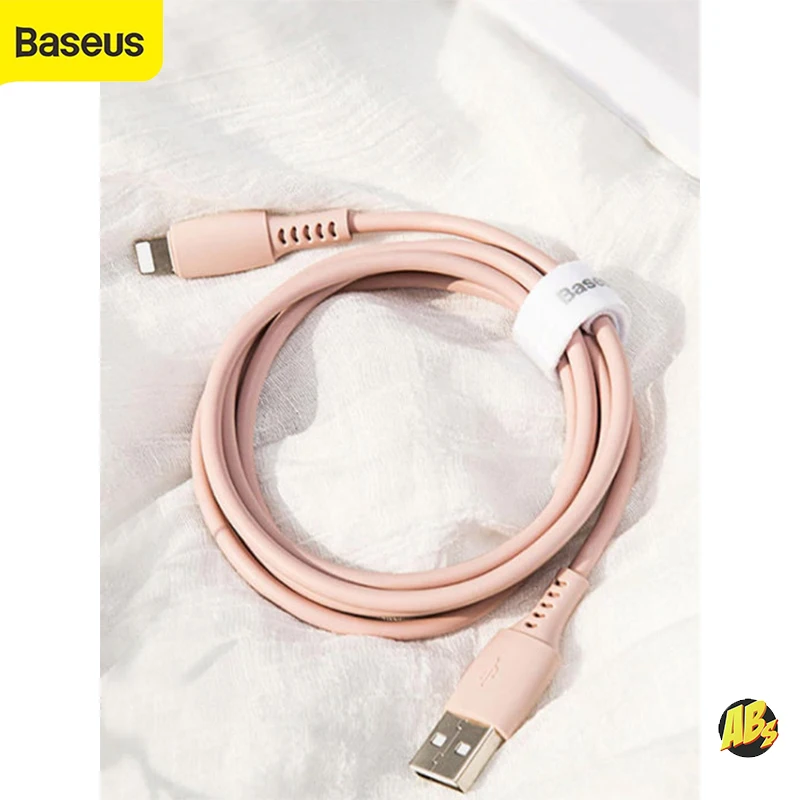 USB кабель Baseus для iPhone 13 12 11 Pro Max Xs X 8 Plus 1.2м 2.4А Lightning шнур зарядки ipad baseus colorful data |