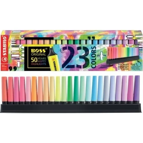 

Stabilo Boss Original Pastel Color Highlighter 23 pcs