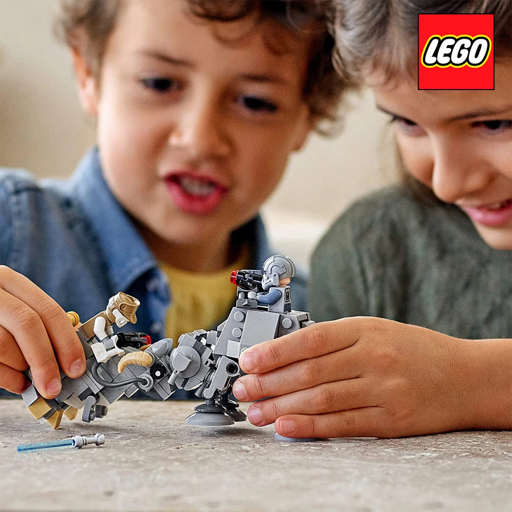 LEGO Star Wars At-At Vs. Tauntaun microfighter 75298 оригинал для детей Новая игрушка на день рождения