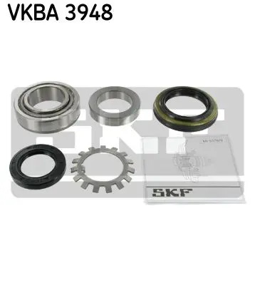 Комплект подшипника ступицыперед.\KIA Pregio 2.5TCiD 97/Retona 2.0 16V 99/Sportage 99-08 SKF VKBA 3948 |