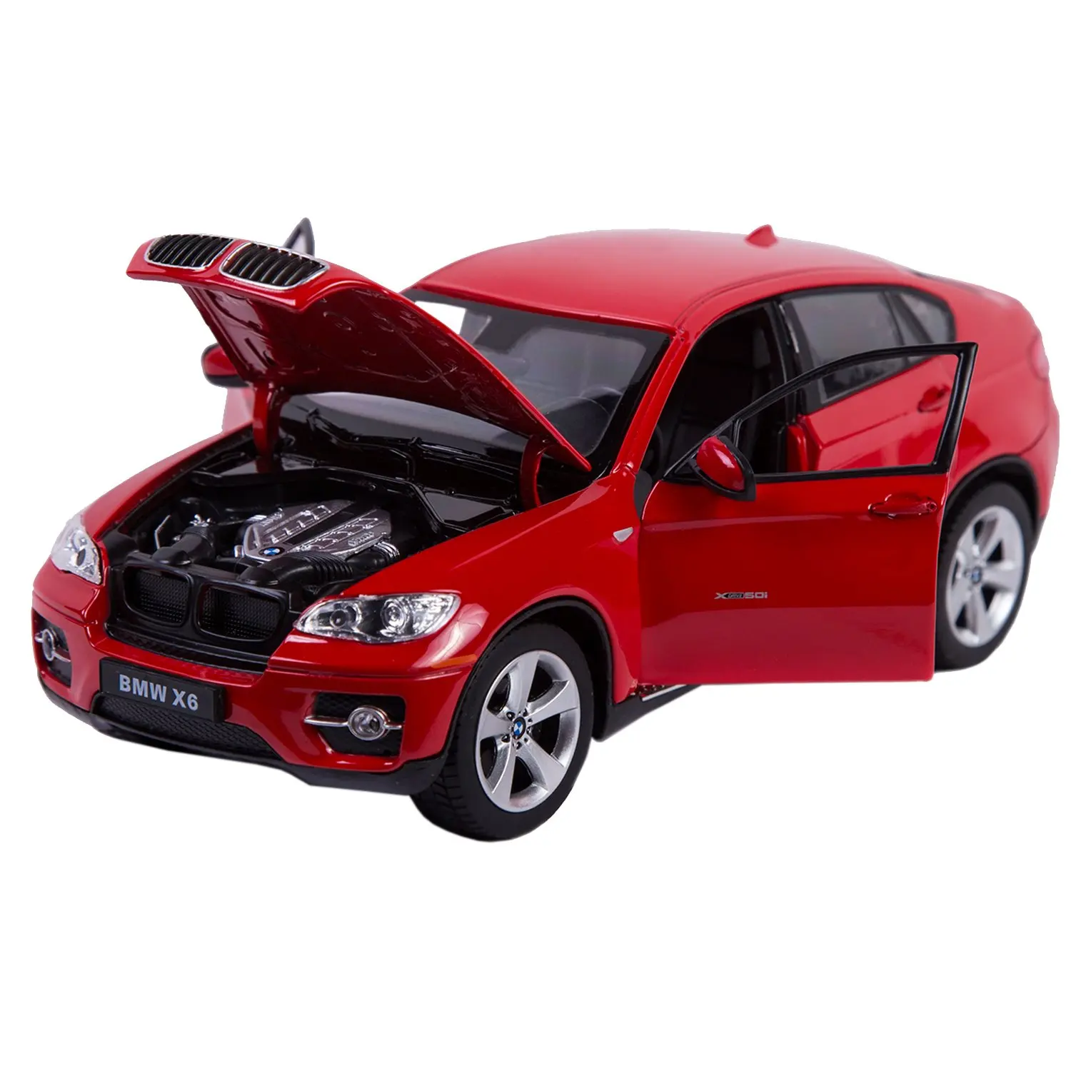 Машинка Rastar BMW X6 1:24 Красная| |