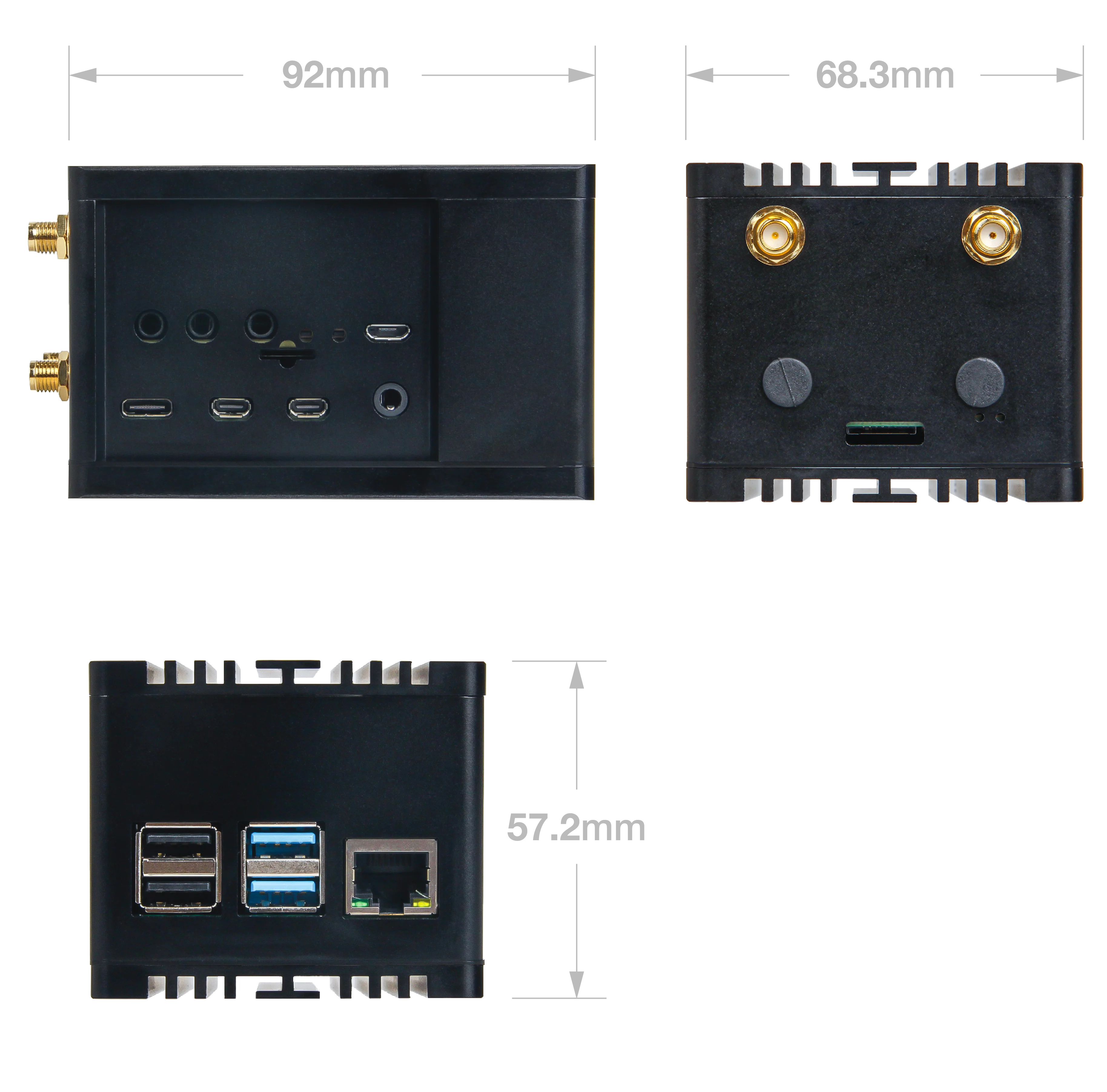 Разработчик WisGate D4 / + D4P | RAK7244 RAK7244C RAK7244P LTE LoRa RAK2245 Pi HAT Raspberry 4 RAKwireless|Компьютерные