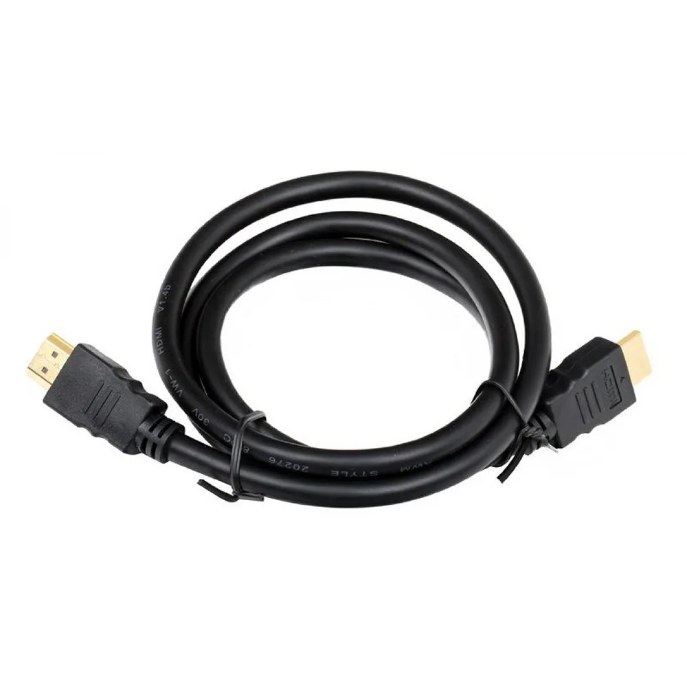 HDMI-HDMI Кабель, длина 1.5 м. версия кабеля HDMI 1.4, 1080p, SVGA, FHD