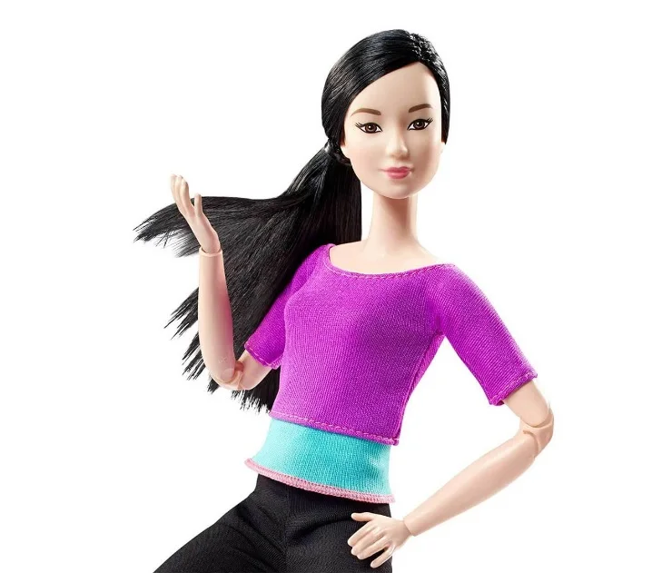Оригинальная кукла барби DHL84 для сделанная движения бесконечное движение