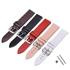 Ремешок из натуральной кожи для наручных часов, водонепроницаемый браслет для Samsung Galaxy Watch 42 46 мм, для мужчин и женщин, 22 мм 20 мм