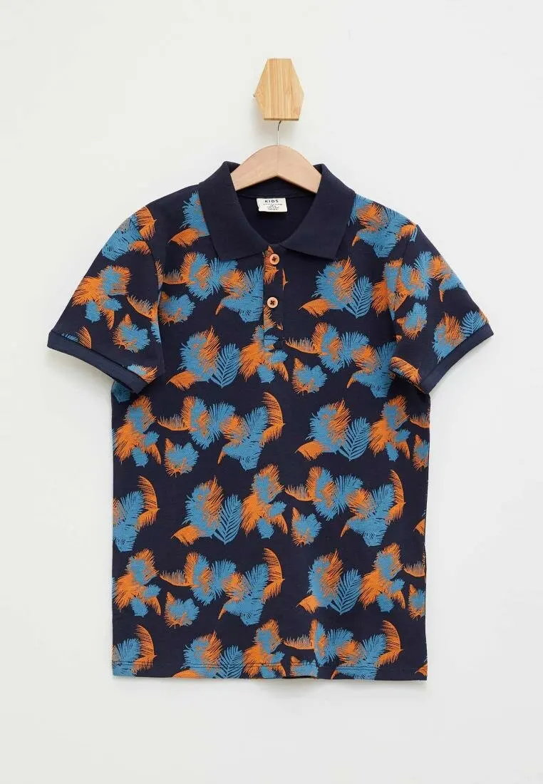 DeFacto/модная летняя детская футболка повседневные свободные топы с короткими