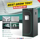 Комнатная палатка для выращивания растений Марса, 1680D, 70x70x160 см, комната для выращивания растений, садовые теплицы