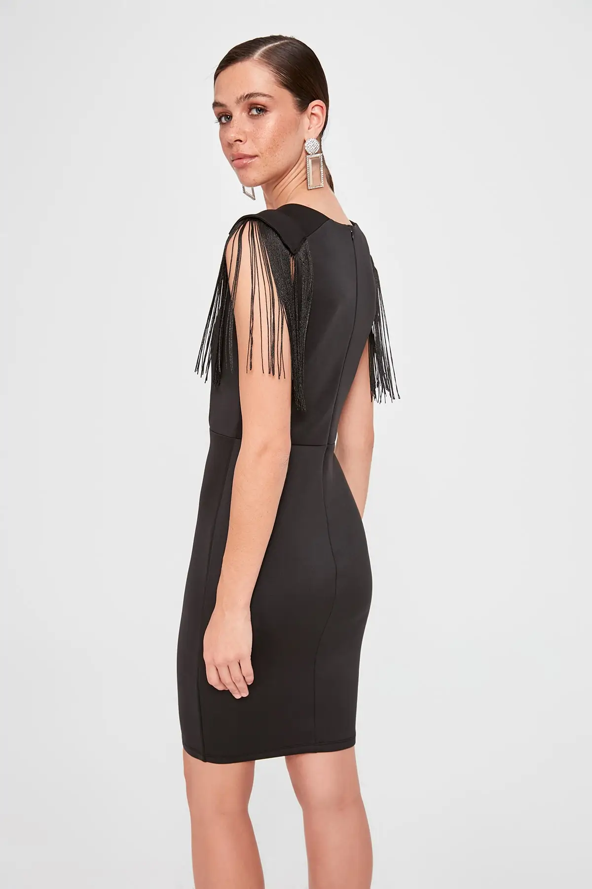 Trendyol Tassel Detail Dress TPRAW20EL2198 | Женская одежда