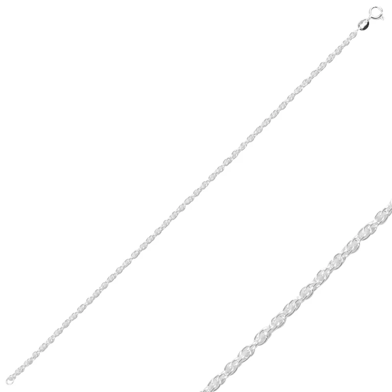 

Silver 925 Sterling 45 Micron Rope Chain Bracelet