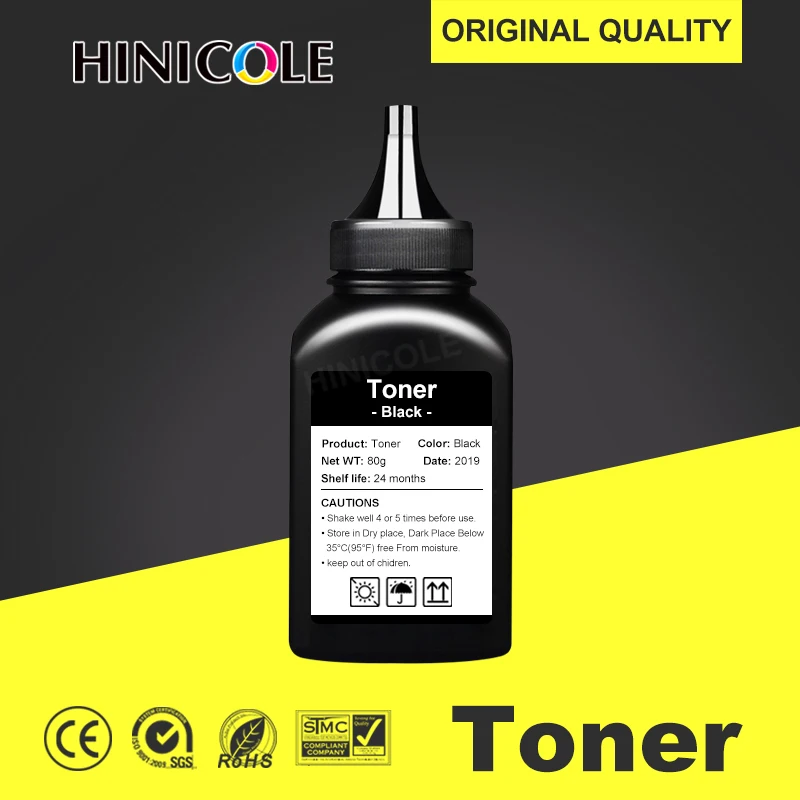 

HINICOLE Compatible 80g toner powder for Brother TN1035 TN1000 TN1050 TN-1050 TN1060 TN1070 TN1075 TN-1075 for HL-1110 HL-1111
