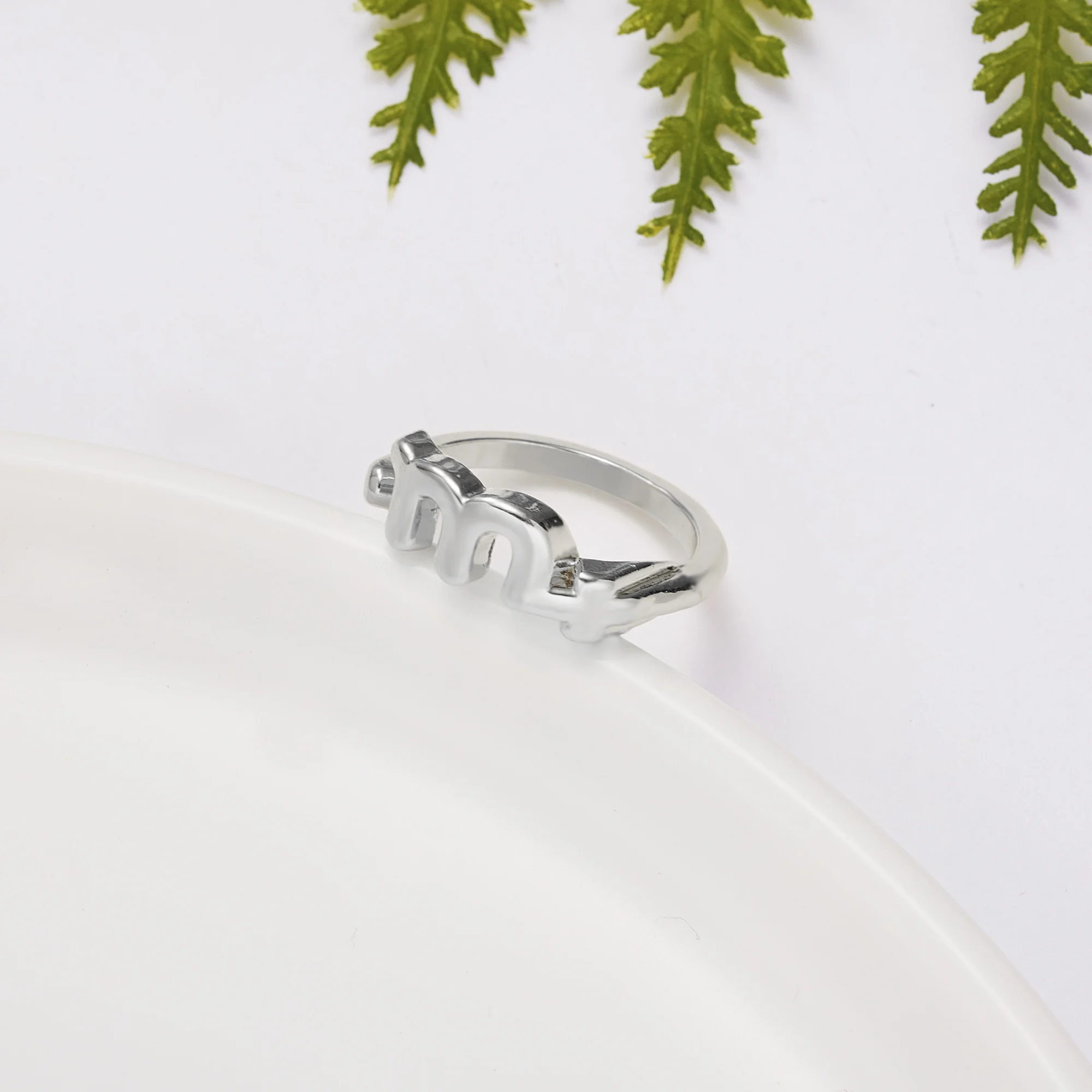 Новый знак зодиака кольца для мужчин и женщин дизайн в античном стиле простой