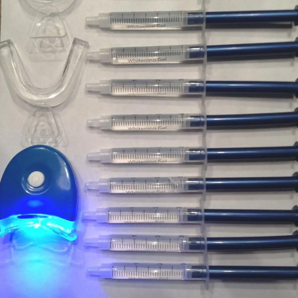 Teeth Whitening 44% Peroxide Bleaching System Oral Gel Kit Tooth Whitener New Equipment 10pcs images - 6