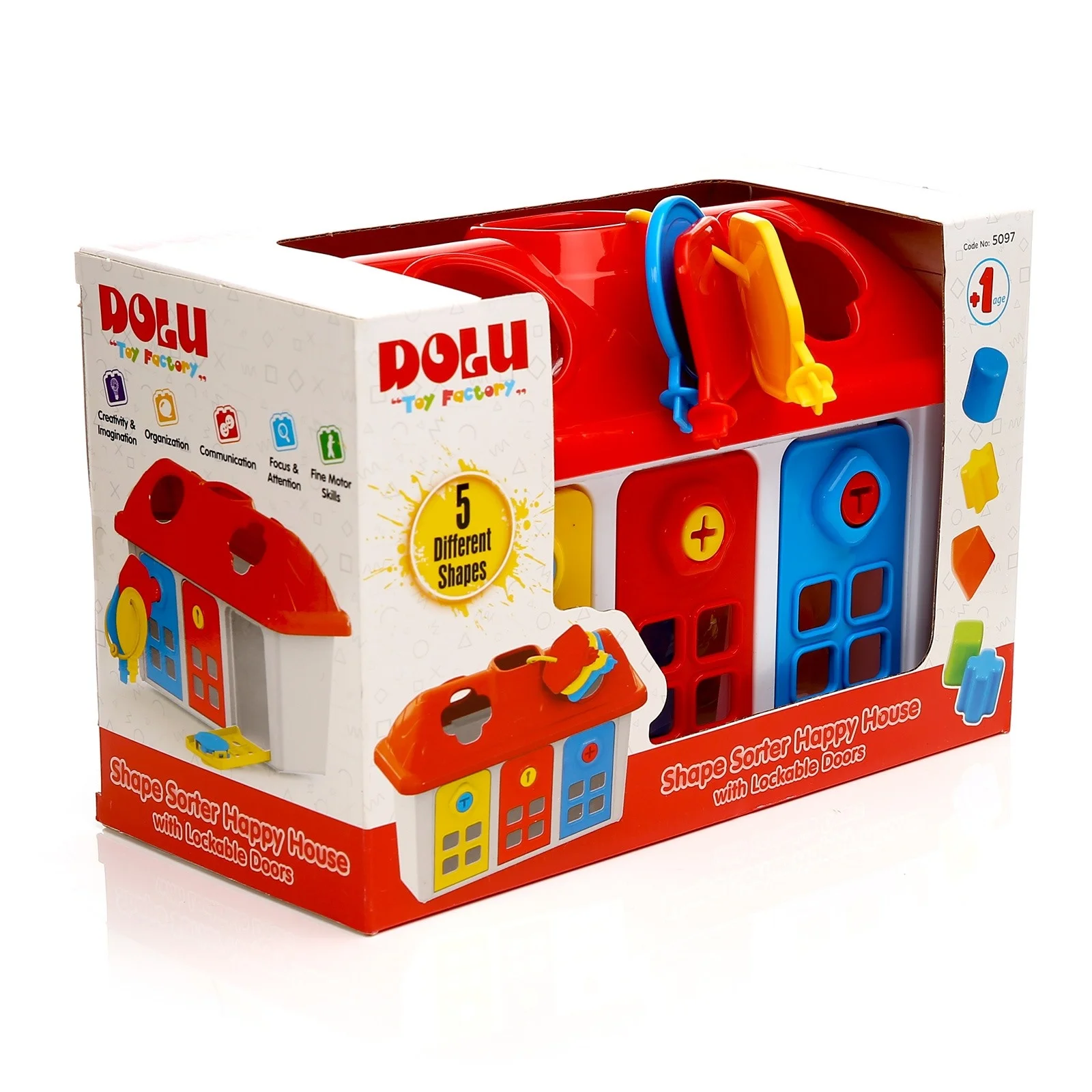 Ebebek Dolu shape сортировщик Happy Hous с закрытыми дверями 1 год + | Игрушки и хобби