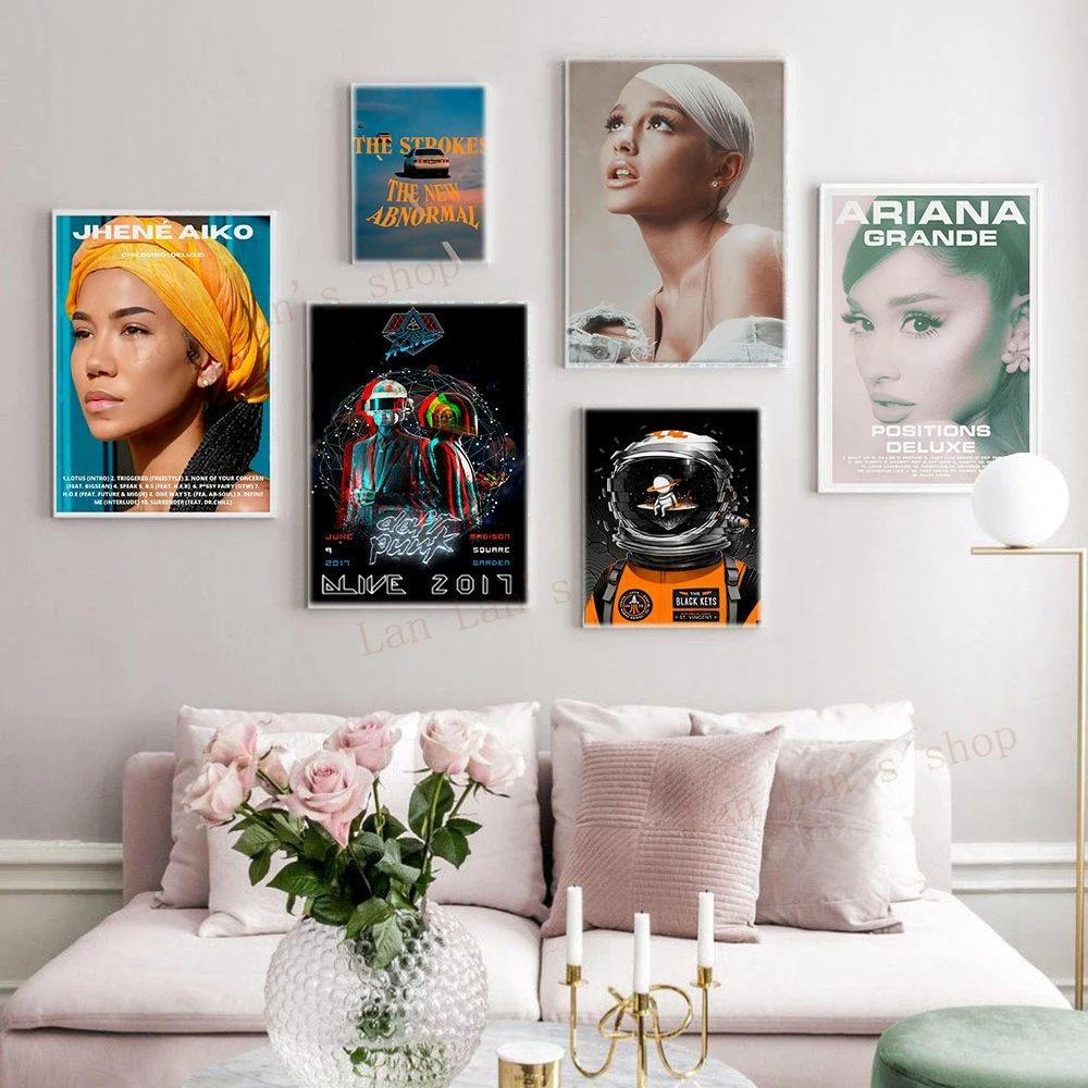 Различные постеры в стиле &quotпоп-группы&quot &quotхип-хоп&quot &quotнаклейка&quot &quotТрэвис