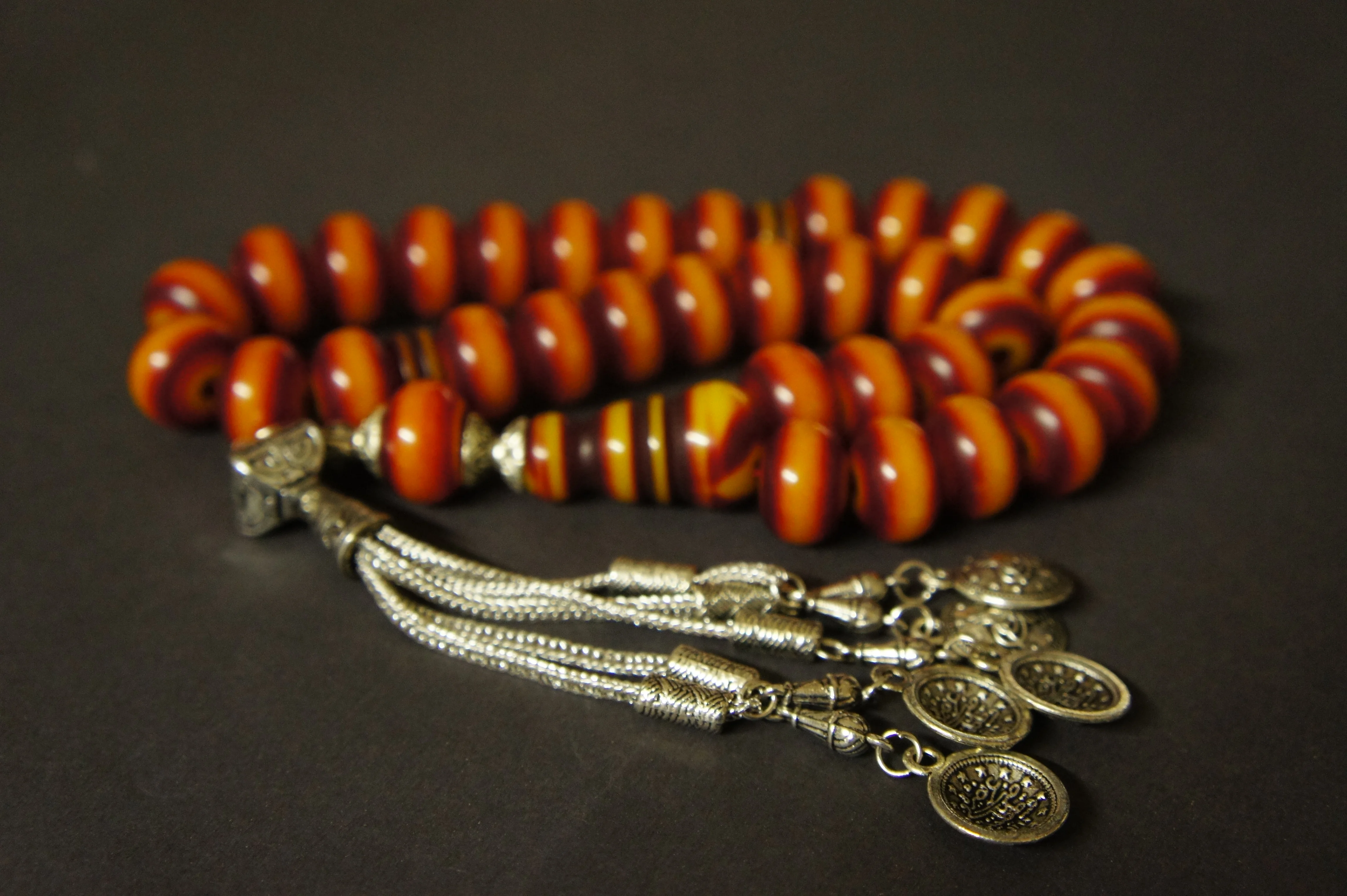 Very Special Handmade RosaryOttoman Rare Antique Faturan German Amber Sandalous Misbaha Prayerbeads Rosary Tasbih Tesbih İslam