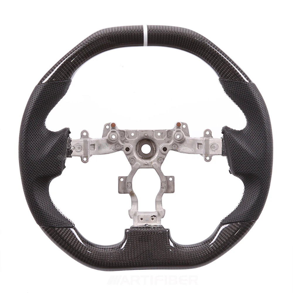 

Race Display Carbon Fiber Steering Wheel for Nissan 370Z GT-R 35 Skyline Nismo CF