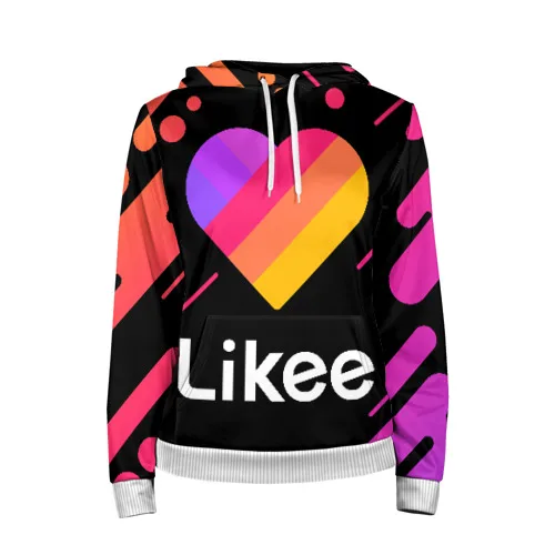 Женская толстовка 3D Like рисунки на свитшотах индивидуальная и модная