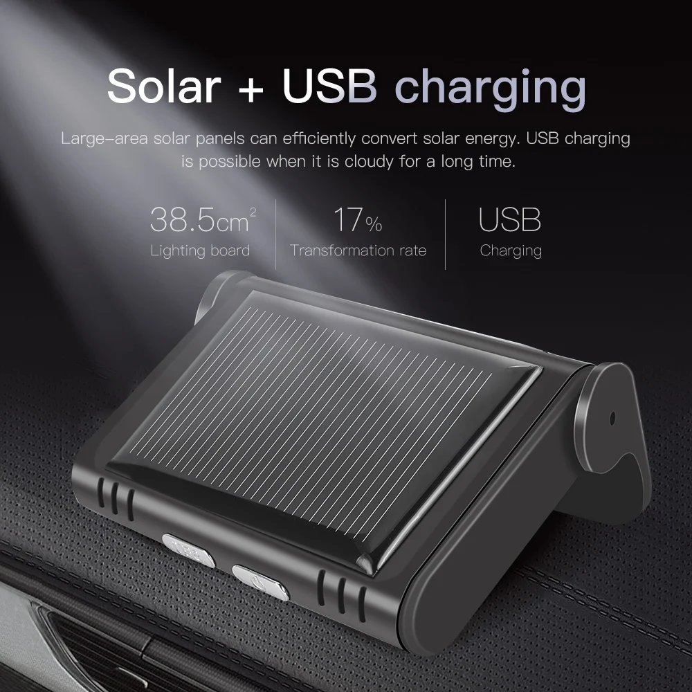 

Original Solar TPMS Car Tire Pressure Alarm Monitor System Display Intelligent Temperature Warning Fuel Save with 4 Sensors tpms