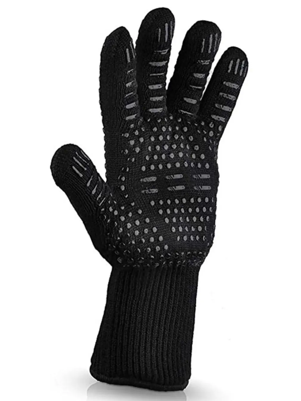 

1PC 800 Degrees High Temperature Resistant Gloves Microwave Oven Kitchen Bbq Gloves Anti-Scalding And Heat Insulation Gloves