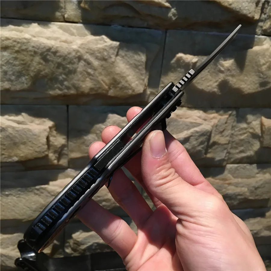 

BROWNING 363 Folding Knife 3 Cr13mov Square Blade All Steel Handle Self Defense EDC Knives Outdoor Camping Hunting Tactical Tool