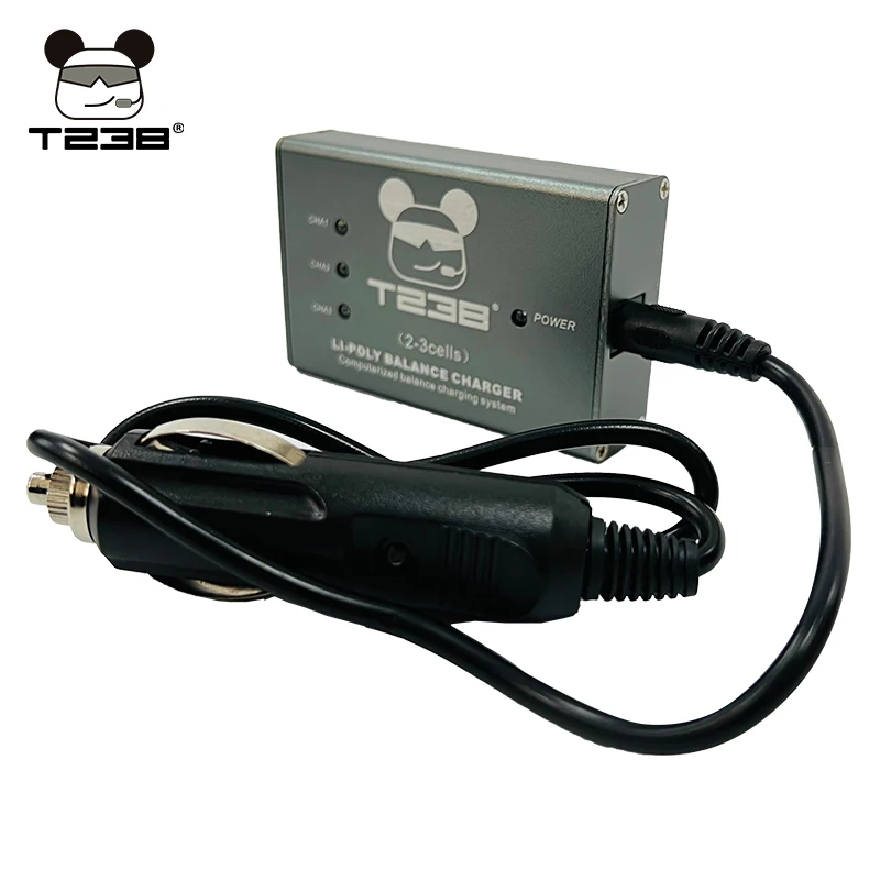 

T238 Lithium Battery Balance Charger for 2S (7.4V) or 3S (11.1V) Lipo Battery Pack Used in Water Gel ball Blaster Drone Model
