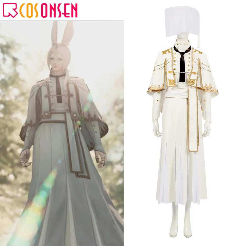 

FINAL FANTASY XIV Fourchenault Cosplay Costume COSPLAYONSEN FF14 Fourchenaul Philosopher Council Uniform Custom Made