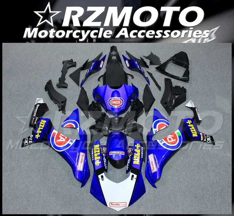 

New ABS Motorcycle Fairings Kit Fit for YAMAHA YZF - R1 R1m 2015 2016 2017 2018 2019 15 16 17 18 19 Bodywork set Pata