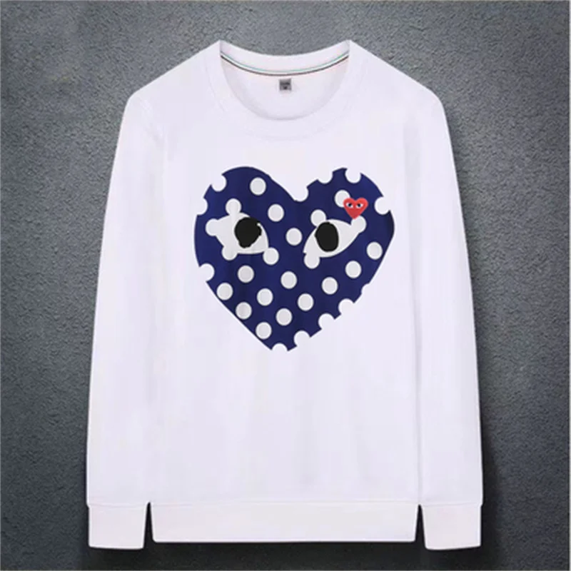 

10 Styles Hoodie Family Couples Clothes Japen Heart Shape Cute Hoodies White Kawaii Sweatshirts For Man Women's Sweatshirt 2021