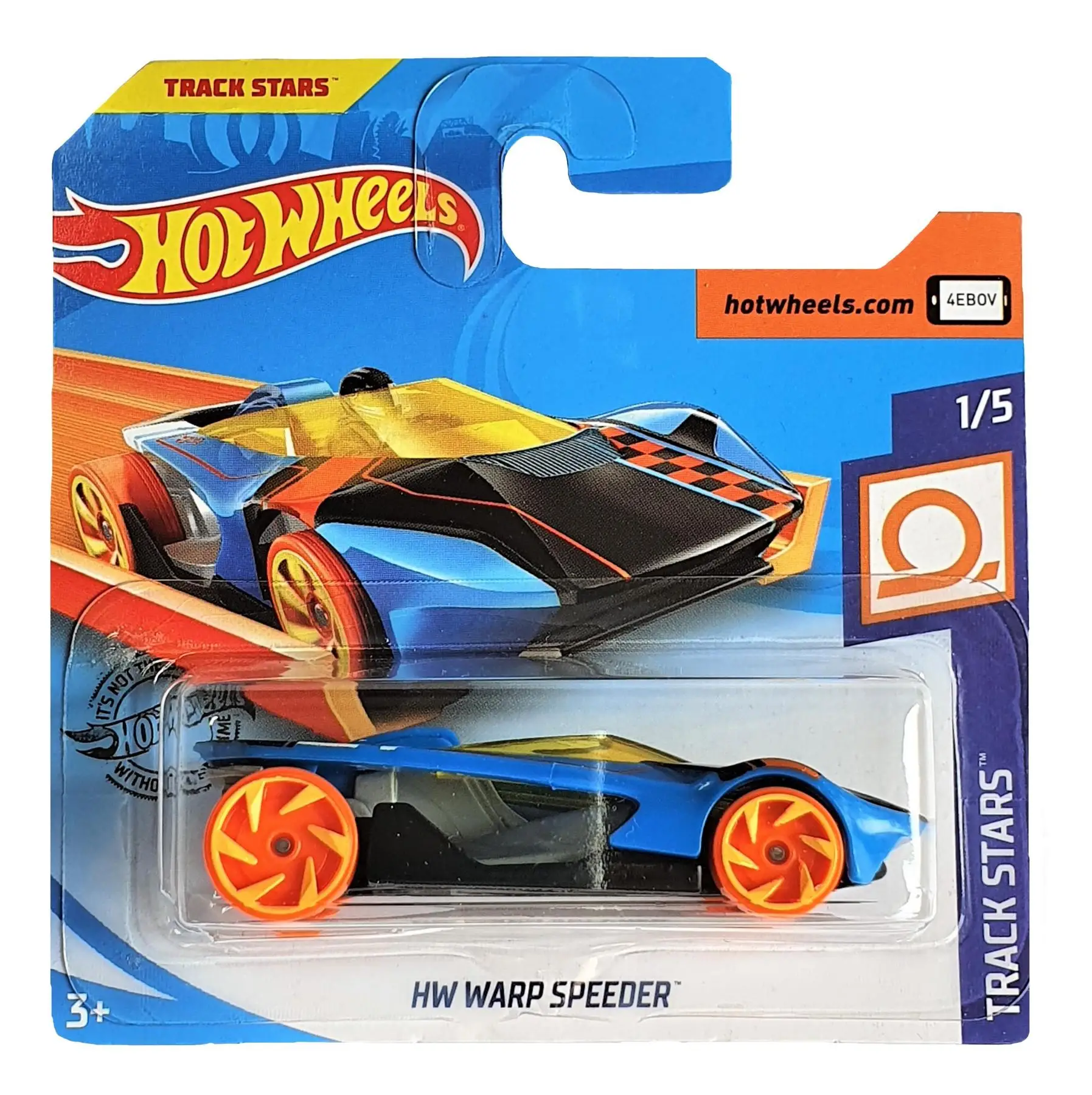 Hot Wheels® Базовая машинка HW Warp Speeder из серии &quotTrack Stars&quot|Автотреки| |