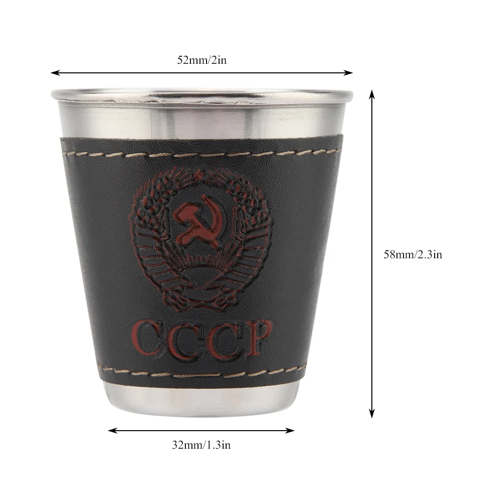 4 шт. Чай чашки набор Нержавеющая сталь многоразовые Кофе и отдыха на природе