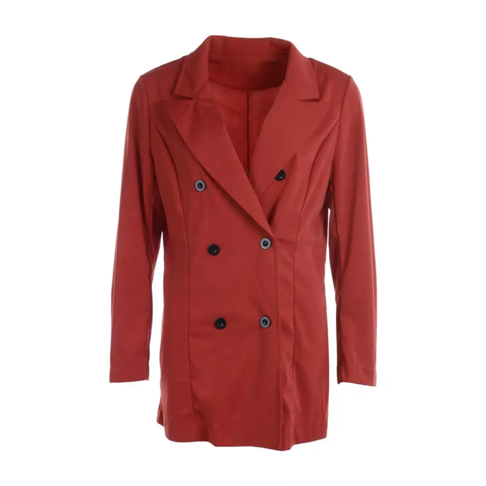 Модные женские блейзеры куртки Осень-зима 2019 офисный Женский блейзер для работы