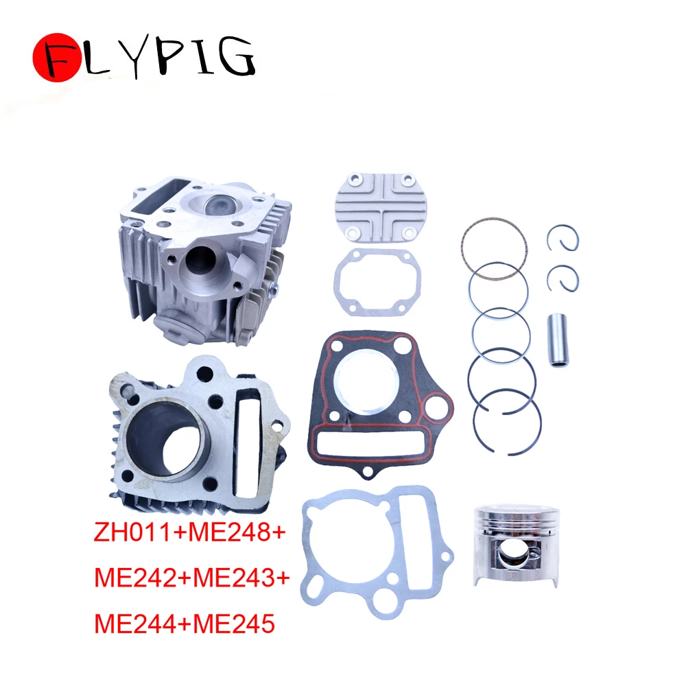 70cc поршневые кольца для двигателя прокладка Ремонтный комплект HONDA ATC70 CRF70 CT70 TRX70