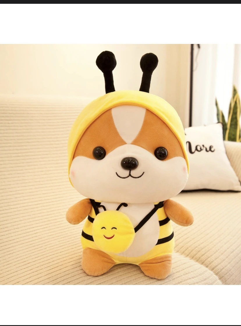 Мягкая игрушка антистресс Котенок котик Корги собачка в - Цена: 