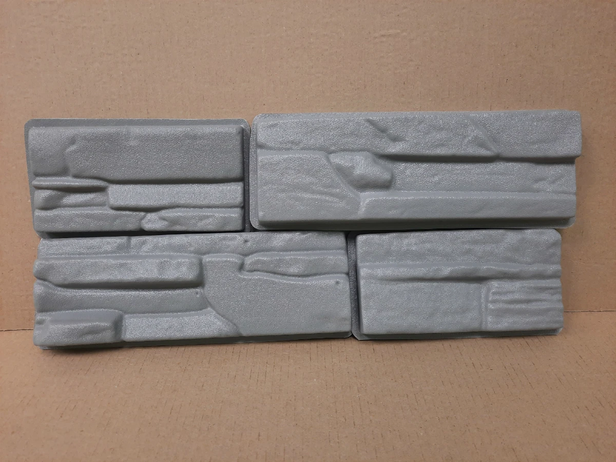 Пластиковые формы для зеркального бетона форма украшения сада стен|stone plastic
