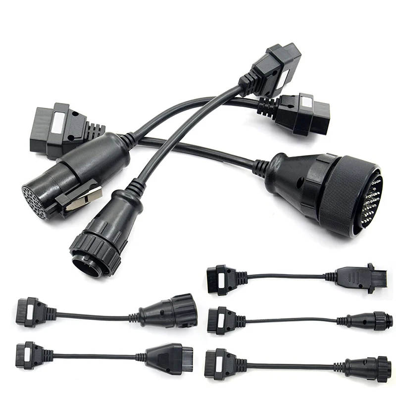 Справочный набор 8 шт. кабелей для грузовиков TCS Pro Multidiag + OBD OBD2 Автомобильный