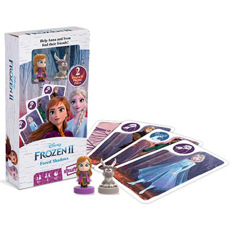 Холодное сердце II 2 карточная колода настольная игра семья фигурки: Анна и Свен