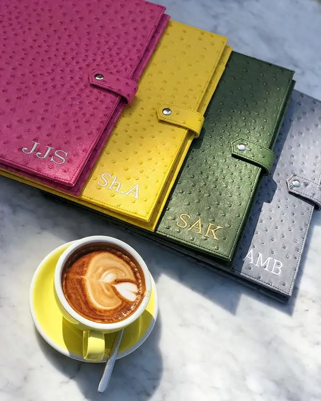 XMESSUN Модные индивидуальные папки для файлов сумка ноутбука с вышитыми змеиными