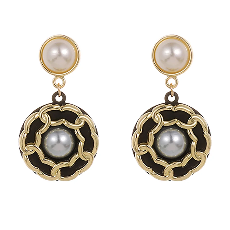 Винтажные золотые серьги ZHINI в стиле бохо для женщин энтические готические