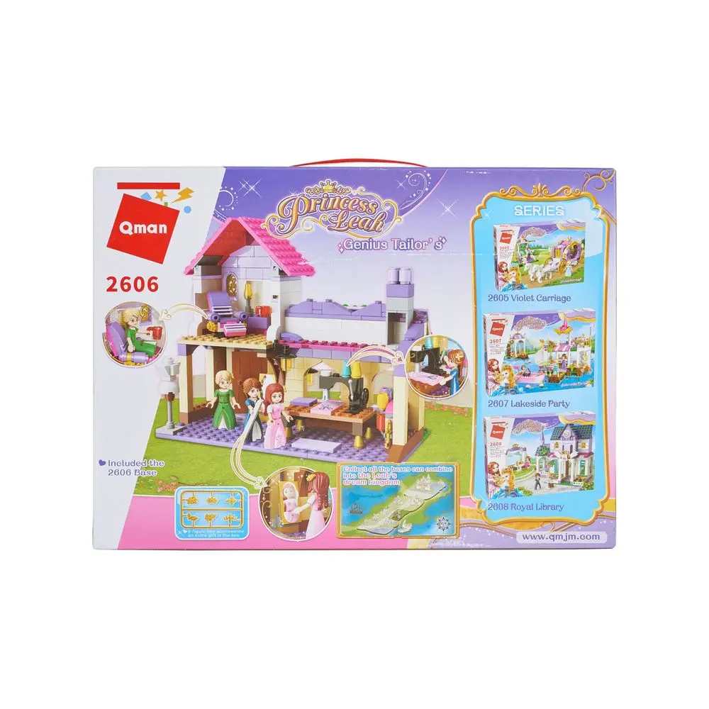 Конструктор Qman Princess Leah C2606 348 деталей | Игрушки и хобби