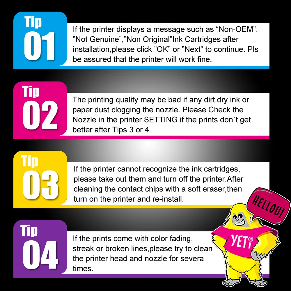 20pcs Compatible For Canon 580 581 PGI580 CLI581 ink cartridge for Canon TS705 TR7550 TR8550 TS6150 TS6151 TS6250 TS9550 printer