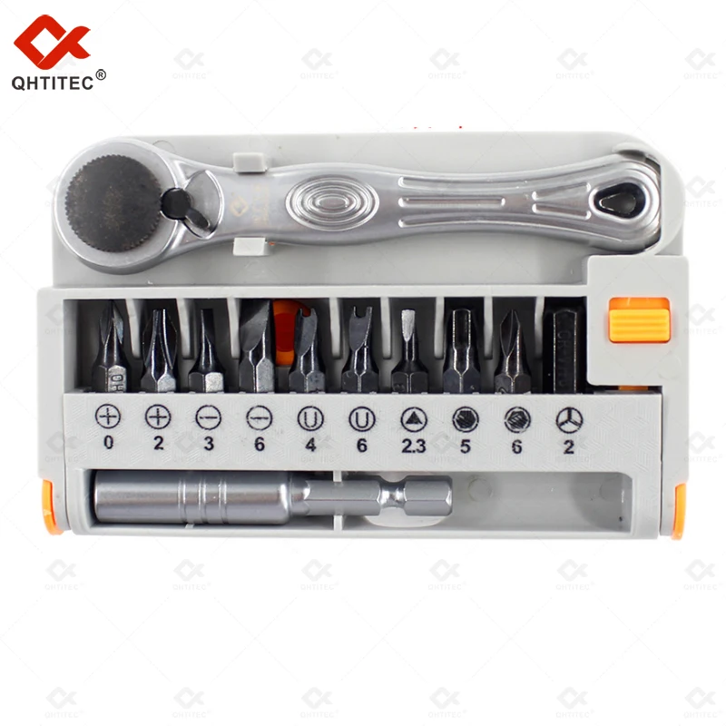 QHTITEC 8188 Screwdriver Set For Screw Driver Tools Multi-function Precision Kit High Hardness Chrome Vanadium Steel Hand Tools