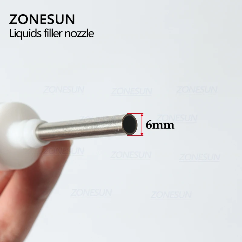 ZONESUN GFK 160 малогабаритные насадки для цифровой машины розлива маленькие флаконы 5