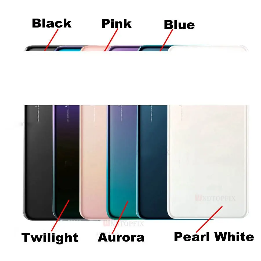 New Back Glass 6.1&quot For HUAWEI P20 Pro Battery Cover Rear Door Housing Case huawei p20 pro | Мобильные телефоны и