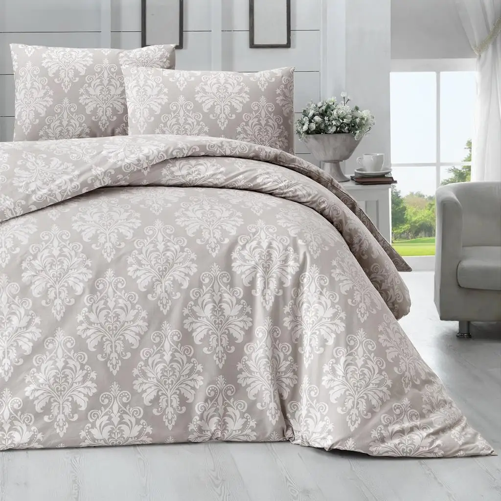 

Premium Satin Double Duvet cover modern design bedding sets 100 cotton bed linen Queen king size bed cover
