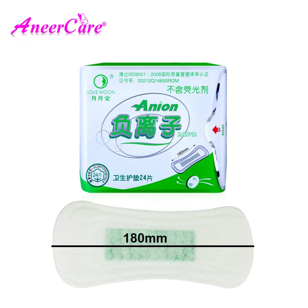 

10 pack love moon anion sanitary pads feminine hygiene product anion pads winalite anion love moon strip panty liner