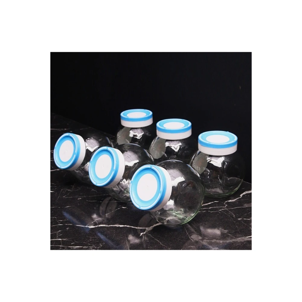 

6 шт. держатель для специй, двухсторонние стеклянные банки с фиксированным и горизонтальным расположением, сервировочный стол для кухонной ...