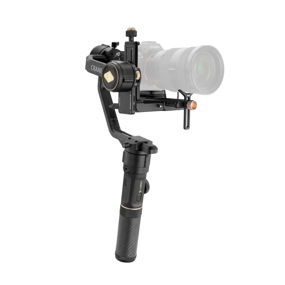 

Zhiyun Crane 2 2s 3-Axis Handheld Gimbal Stabilizer for Canon Nikon Sony Panasonic DSLR Cameras 80D 90D BMPCC 6K 5D3